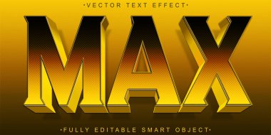 Orange Dark Max Kahraman Vektörü Tamamen Düzenlenebilir Akıllı Nesne Metni E