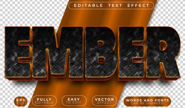 Ember Ash Ateşini Tamamen Düzenlenebilir Metin Dosyası Yak