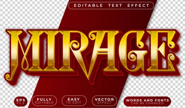 Mısırlı Gizemli Çöl Tamamen Düzenlenebilir Vektör Metin Dosyası