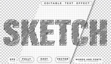 Çizim Karalama Tam Düzenlenebilir Vektör Metin Dosyası