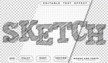 Çizim Karalama Tam Düzenlenebilir Vektör Metin Dosyası
