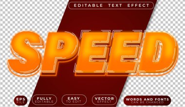 Hızlı Yarış Sürücüsü Tam Düzenlenebilir Vektör Metin Dosyası