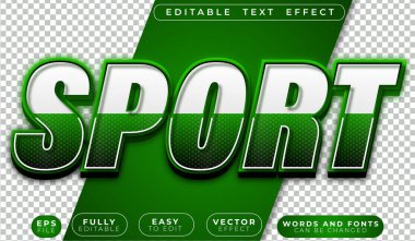 Yeşil Spor Hedef Eşleşmesi Tam Düzenlenebilir Vektör Metin Dosyası