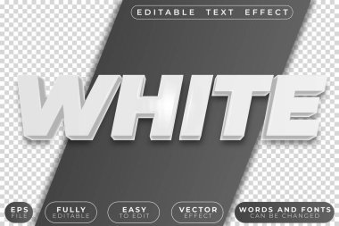 Beyaz Saf Temiz Tam Düzenlenebilir Vektör Metin Dosyası