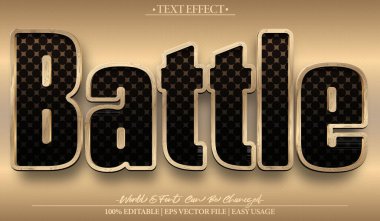 Battle Vector Metin Efekti Düzenlenebilir Alfabe Asker Ordusu Savaşçısı