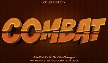 Savaş Vektörü Metin Efekti Düzenlenebilir Ninja Savaş Yarasası Alfabesi