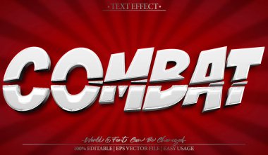 Savaş Vektörü Metin Efekti Düzenlenebilir Ninja Savaş Yarasası Alfabesi
