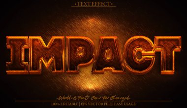 Etki Vektörü Metni Efekti Düzenlenebilir Alfabe Sonuç Efekti 