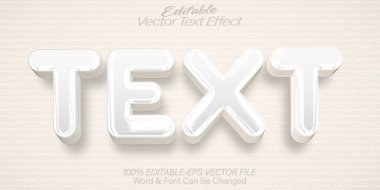 Metin Vektörü Metin Efekti Düzenlenebilir Alfabe Başlığı Yaratıcı Biçim 