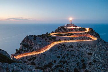 Mallorca, İspanya 'daki Kaptan de Formentor.