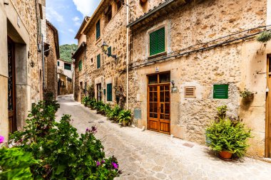 Mallorca, Alcudia 'da eski bir şehir.
