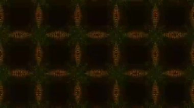 Soyut Kaleydoskop simetrik bileşimi döngüye alındı