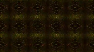 Soyut Kaleydoskop simetrik bileşimi döngüye alındı