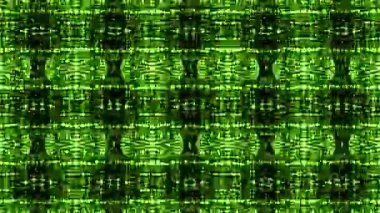 Soyut Kaleydoskop simetrik bileşimi döngüye alındı