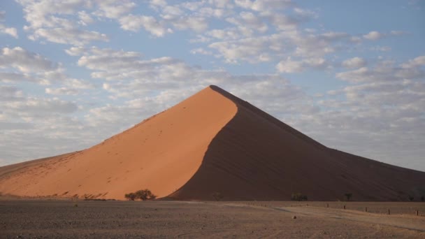 6月45日 ナミビアのソスヴレイで ナミビアの巨大な砂丘 シネマティック高品質4K映像 — ストック動画