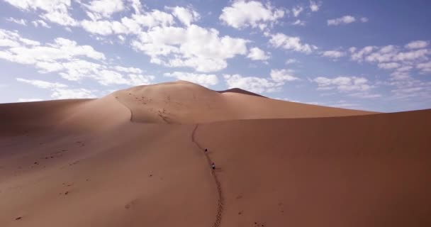 Sossusvlei 사막의 남부에 영화의 품질의 — 비디오