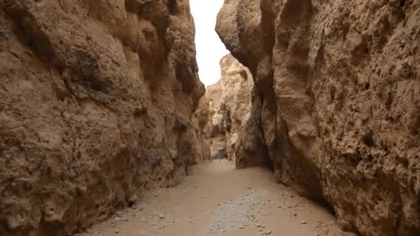 Sesriem Canyon Poblíž Sossusvlei Namibii Vysoce Kvalitní Záběry — Stock video