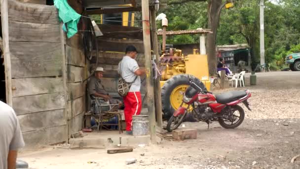 Palomino Colombia January 2024 Typical Life Small Village High Quality — Stock Video