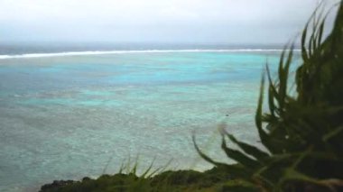 Japonya 'nın Okinawa Eyaleti, Ishigaki Adası' ndaki Hirakubozaki 'den görüntü. Yüksek kalite 4k görüntü.