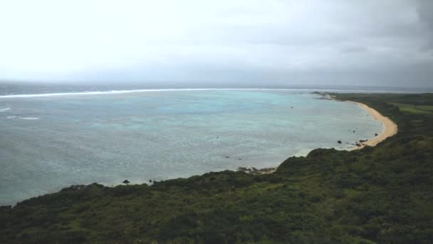 Vista Hirakubozaki Ilha Ishigaki Prefeitura Okinawa Japão Imagens Alta Qualidade Filmagem De Stock
