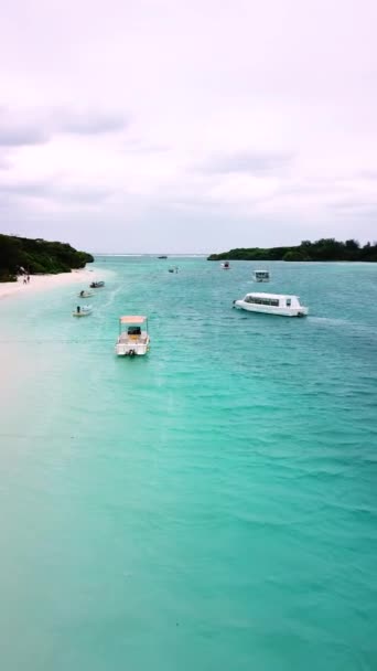 Japonya Nın Okinawa Bölgesindeki Ishigaki Adası Ndaki Kabira Körfezi Nin Stok Video