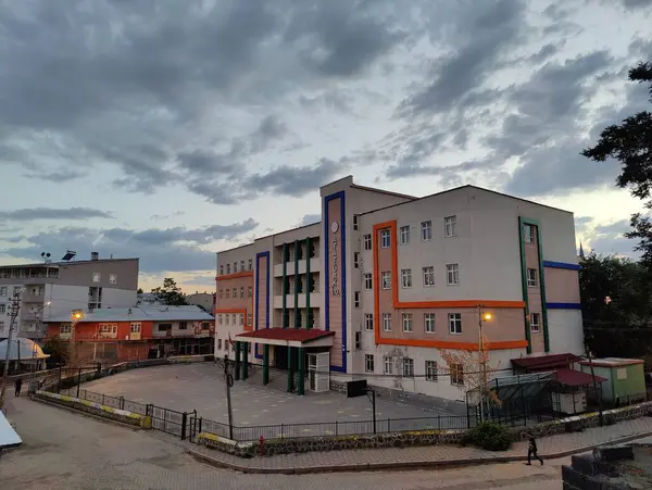 stock image Malazgirt, Turkey, July, 25, 2024, Ataturk Primary School (Turkish Primary School)