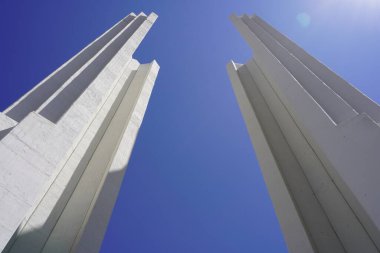 Malazgirt, Mus, Turkey, July 30, 2024, Gateway to Anatolia: The Monument of Malazgirt, Symbolizing the Historic Entry of Turks into a New Era. clipart