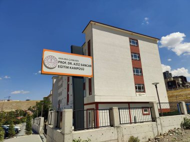 Ankara, Türkiye, 27 Ağustos 2024, Profesör Aziz Sancar Bilim Lisesi (Türkçe: Prof. Dr. Aziz Sancar Fen Lisesi))