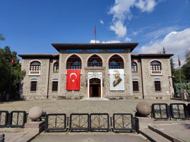 Ankara, Turkey, September 19, 2024, Old Grand National Assembly of Turkey (Turkish: Birinci Meclis) clipart