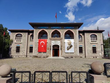 Ankara, Turkey, September 19, 2024, Old Grand National Assembly of Turkey (Turkish: Birinci Meclis) clipart