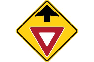 Yol tabelası ileride. Gelişmiş Trafik Kontrol İşaretleri: Dur, Veriş, Trafik Işıkları Ötesi, Hız Limitleri, Çizim Köprüsü, Rampa Metre ve Omuz Kullanımı. ABD 'de yol işaretleri.