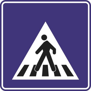 Uyarı İşaretleri, Türkiye Otoyol Standart Trafik İşaretleri (Türkçe: Karayollari Standart Trafik Isaret Levhalari, Tehlike Uyari Isareti, Kaplama Ustu Yon Levhasi) 