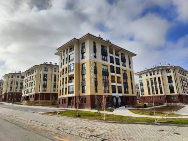 Ankara, Türkiye, 2 Aralık 2024, Türkiye 'nin TOK 2023 Projeleri Modern, Ekonomik Konut Gösteriyor: Kentsel Kalkınma, Toplumsal Yaşam ve Mimari Basitliğe Bağlılık.