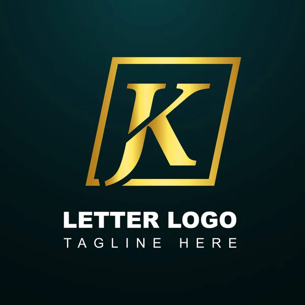 ZAK Letter Initial Logo Design Vector Illustration Stock Vector