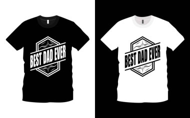 Dünyanın en iyi tipografi tişörtü tasarımcısı. Modern tipografi duygusal, harf dizaynı baskı tasarımı için uygun t-shirt tasarımı. Baba alıntısı. Babalar Günü tişörtün kutlu olsun. Baba t-shirt vektörü.