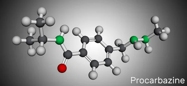Procarbazine Chimiothérapie Médicament Molécule Est Utilisé Dans Traitement Lymphome Hodgkin — Photo