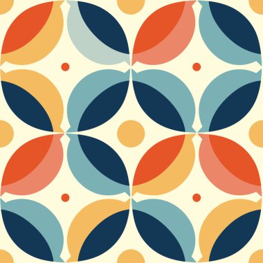 Renkli kaleydoskop. Kusursuz geometrik desen. Vektör illüstrasyonu