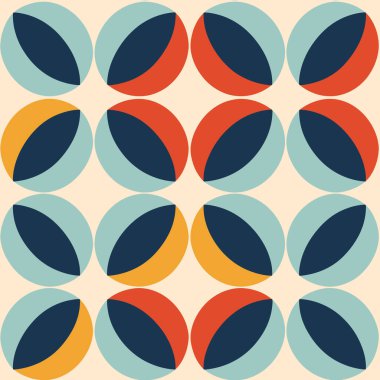 Renkli kaleydoskop. Kusursuz geometrik desen. Vektör illüstrasyonu