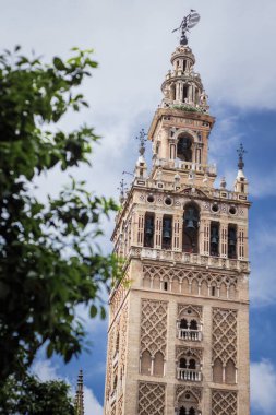 Seville, Endülüs ve İspanya 'nın Girlada' sına yakın çekim