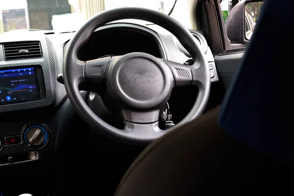 Dashboard Cockpit Van Een Auto Voertuig — Stockfoto
