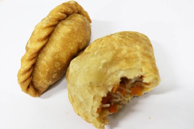 Pasta adı verilen geleneksel Endonezya pastasının fotoğrafı çok lezzetli ve lezzetli.