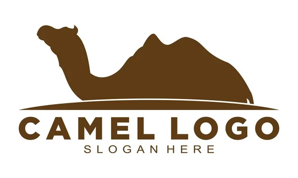 Logotipo Vetor Símbolo Camelo Marrom Ilustrações De Stock Royalty-Free