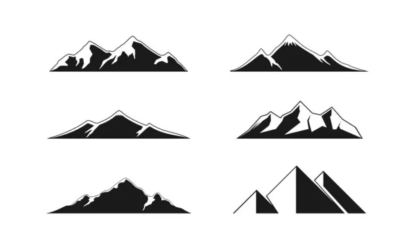 Montagne Illustration Vectorielle Design — Image vectorielle