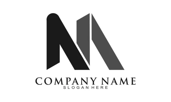 Buchstabe Alphabet Vektor Logo — Stockvektor