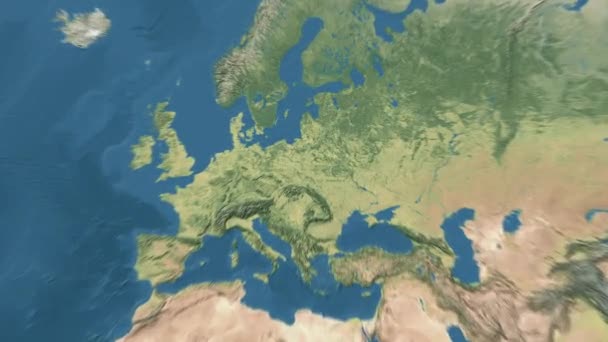 Dünya Harita Animasyonu Yüksek Kalite Görüntü Telifsiz Stok Çekim