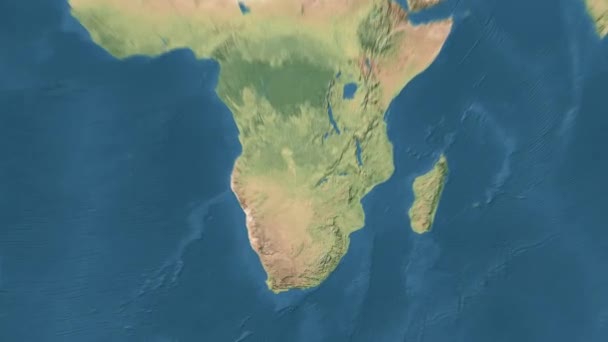 World Map Animation Υψηλής Ποιότητας Πλάνα — Αρχείο Βίντεο