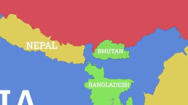 Bölgesel dinamikte hayati coğrafi öneme sahip ülkeleri gösteren ayrıntılı haritaları, önemli coğrafi konumları açıkça vurgulayan kapsamlı ve ayrıntılı haritaları inceleyin.