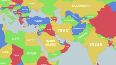 Bölgesel dinamikte hayati coğrafi öneme sahip ülkeleri gösteren ayrıntılı haritaları, önemli coğrafi konumları açıkça vurgulayan kapsamlı ve ayrıntılı haritaları inceleyin.