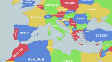 Bölgesel dinamikte hayati coğrafi öneme sahip ülkeleri gösteren ayrıntılı haritaları, önemli coğrafi konumları açıkça vurgulayan kapsamlı ve ayrıntılı haritaları inceleyin.