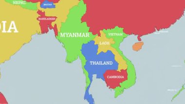 Bölgesel dinamikte hayati coğrafi öneme sahip ülkeleri gösteren ayrıntılı haritaları, önemli coğrafi konumları açıkça vurgulayan kapsamlı ve ayrıntılı haritaları inceleyin.